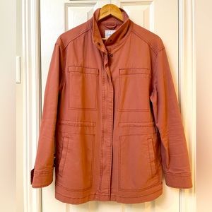 Old Navy Terracotta Coloured Military-Style Cargo Jacket